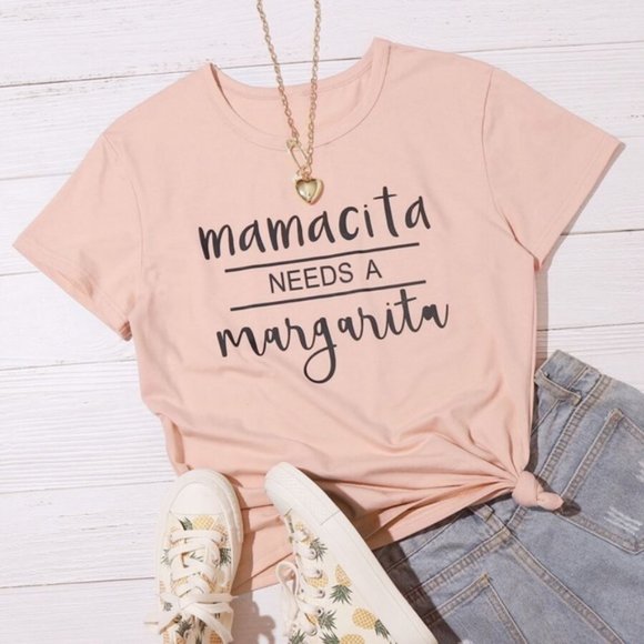 Tops - MAMACITA NEEDS A MARGARITA GRAPHIC TEE